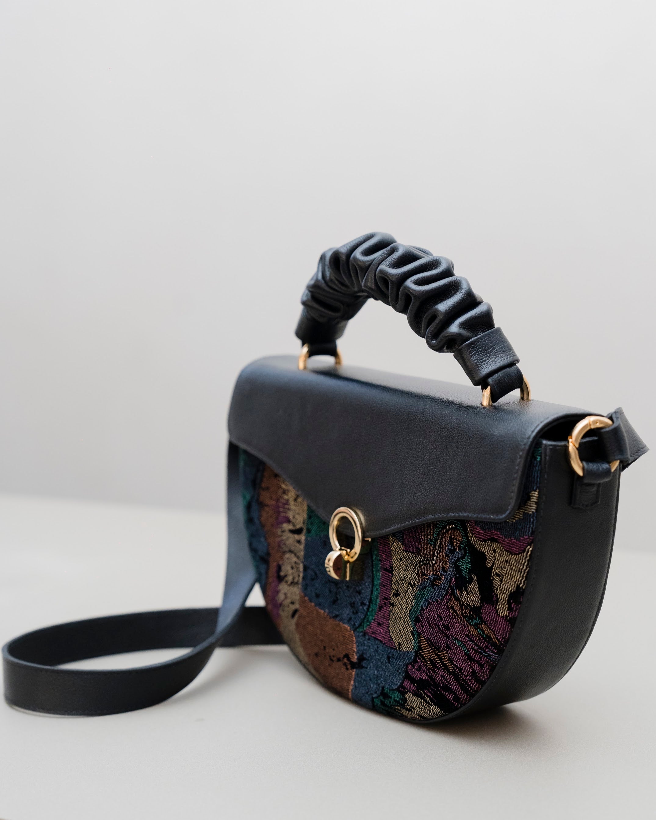 Pré-venda - envios a partir de 21/08 - Bolsa Catarina Jacquard