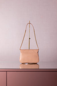 Bolsa Maiza Couro na Cor Areia