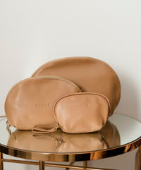 Kit Necessaire Caramelo