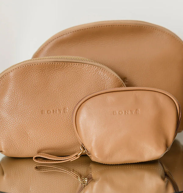 Kit Necessaire Caramelo