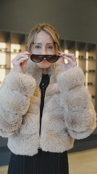 Bolsa Maíza Couro na Cor Cinza Grafite